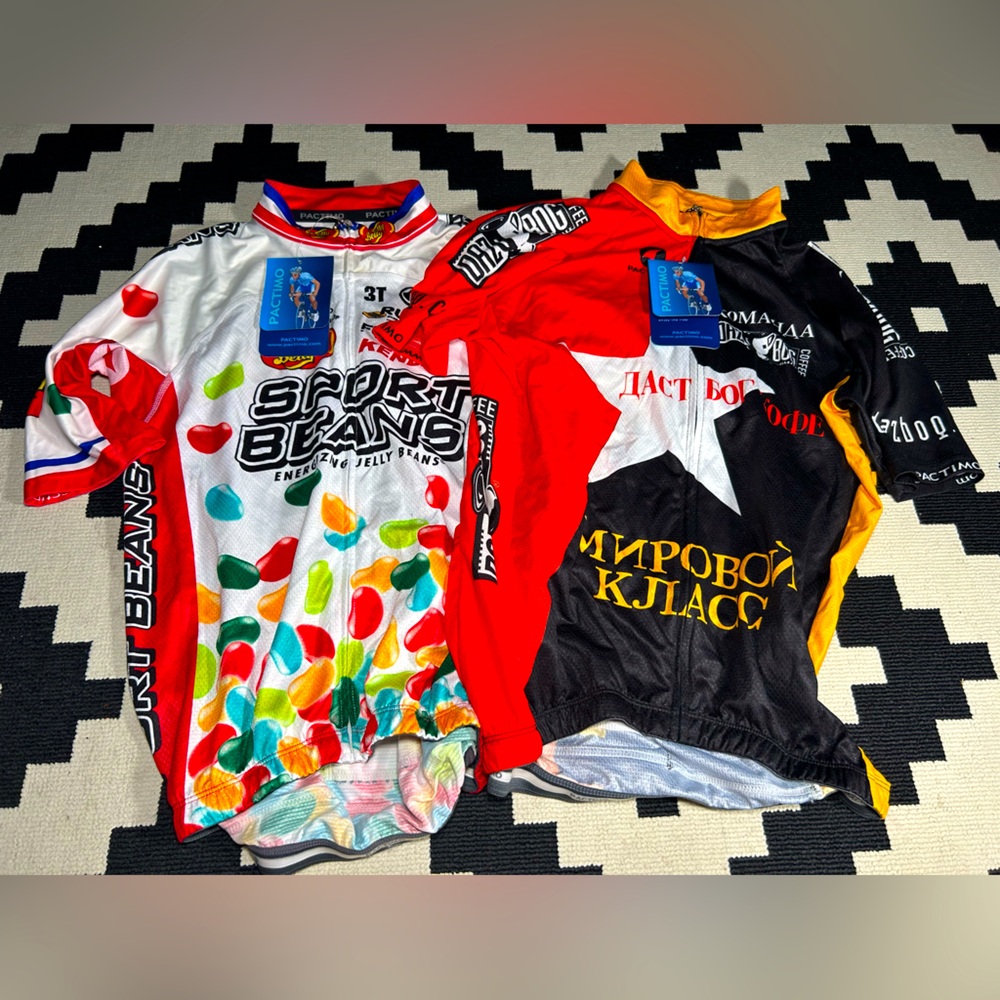 Bundle of 2, PACTIMO bicycling jerseys!!